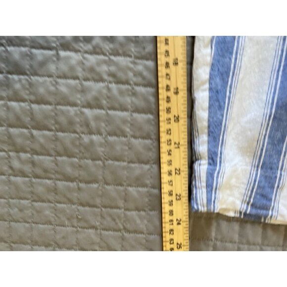 Loft Outlet Linen Blend Pants Sz Large Petite Pull On Lagenlook Boho Elastic Wai - Picture 7 of 8